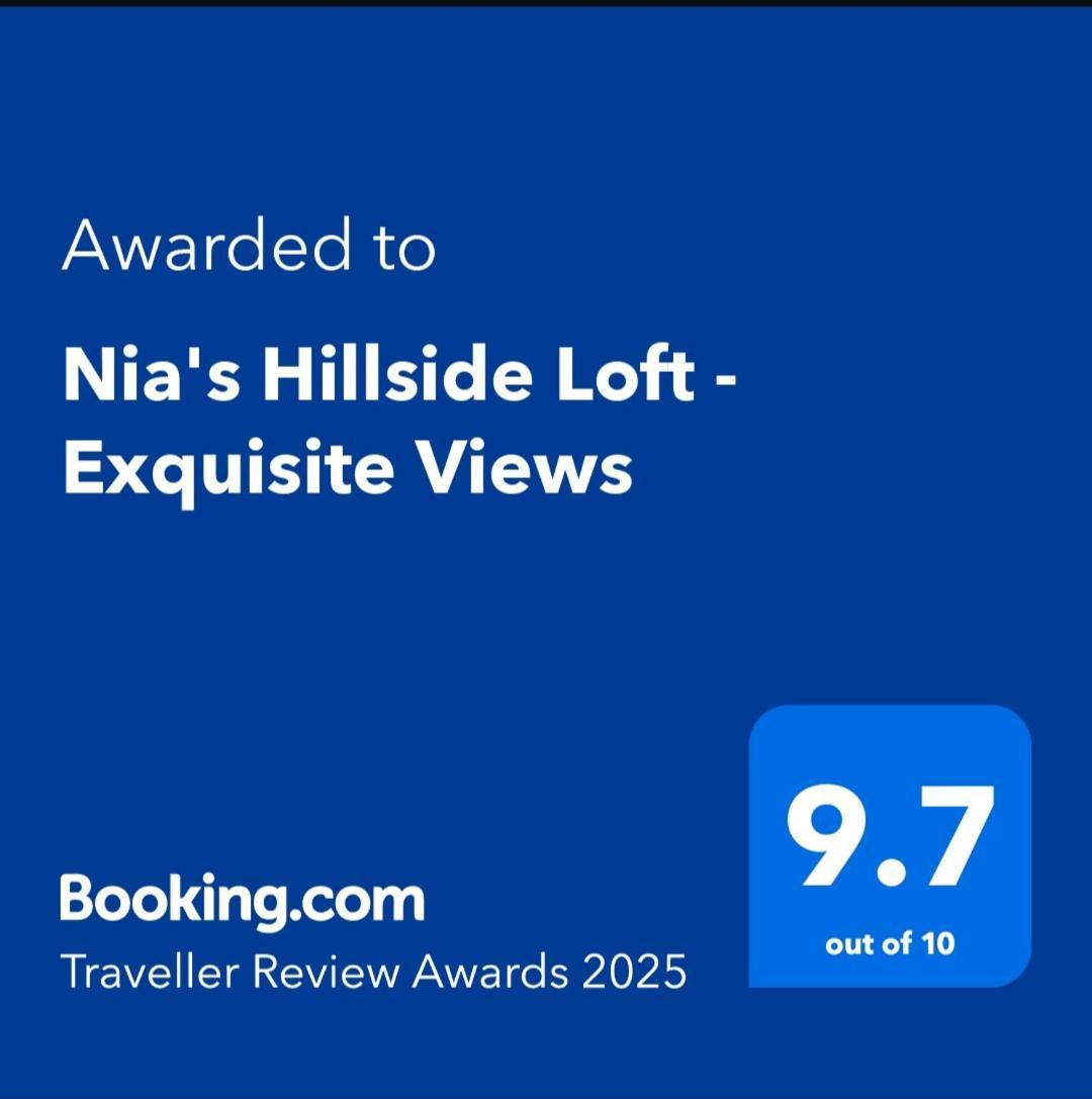 Apartment Nia's Hillside Loft - Exquisite Views *