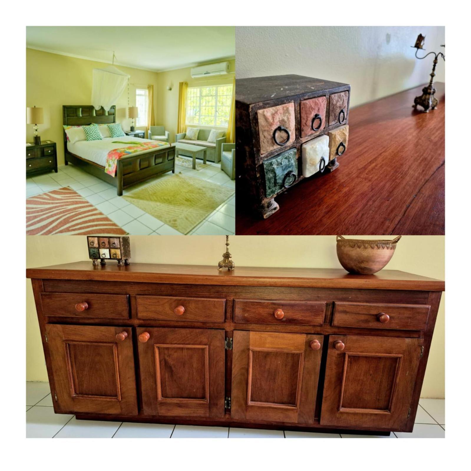 Almarlene House, Spacious Sea View, Large Pool, Patios, Cot, Cook Holiday home Gros Islet